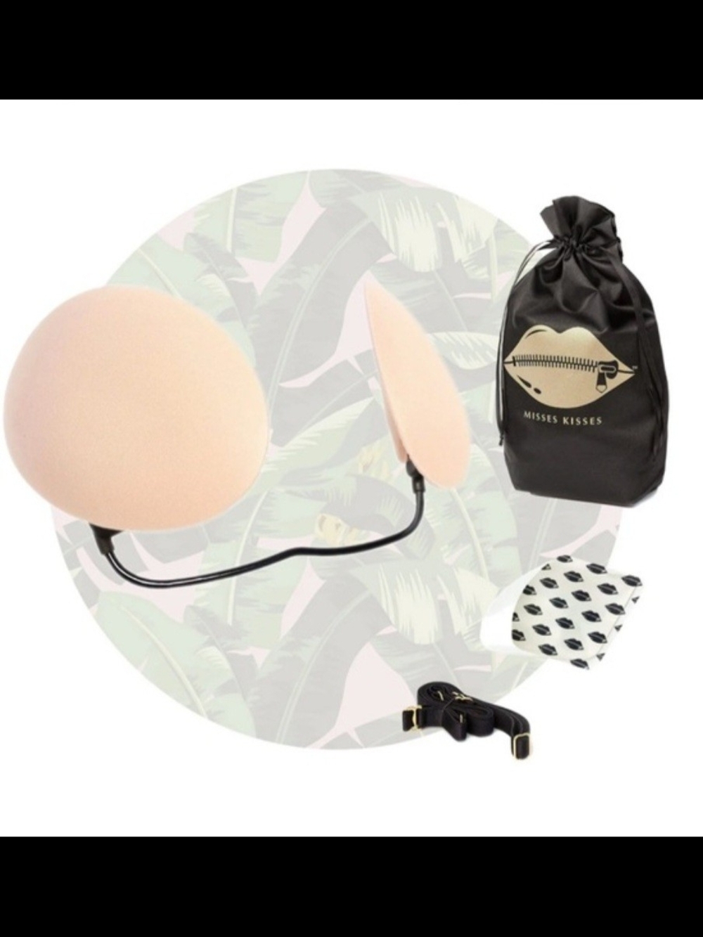 Misses Kisses Nude Adhesive Backless Bra